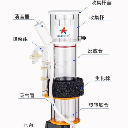 红海星蛋分SQ50 SQ70 SQ90 DC70 DC90 蛋分 海水内置蛋白质分离器