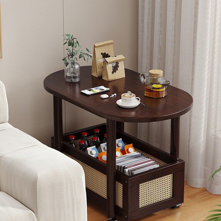 沙发边几客厅2025新款可移动茶几小推车小桌子置物架茶水桌侧边柜