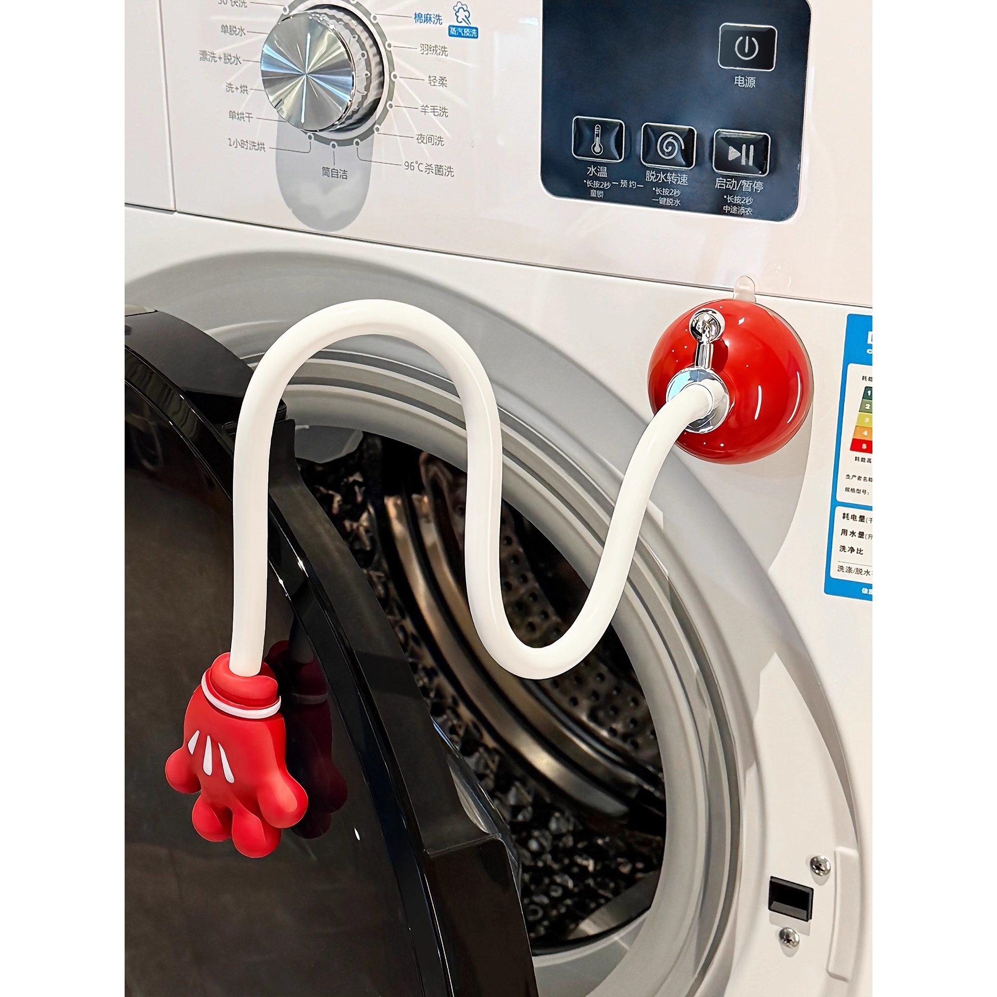 阳台吸盘滚筒洗衣机门通风固定器防撞洗衣机卡扣门限位器支撑架