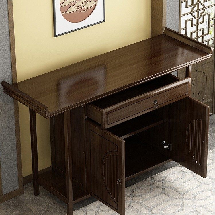 供桌香案家用贡台桌佛桌新中式客厅香火桌中堂香桌供奉桌实木供台