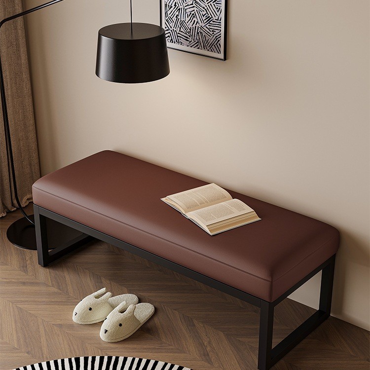 入户门换鞋凳轻奢感进门口穿鞋凳玄关长条凳商场更衣室床尾凳