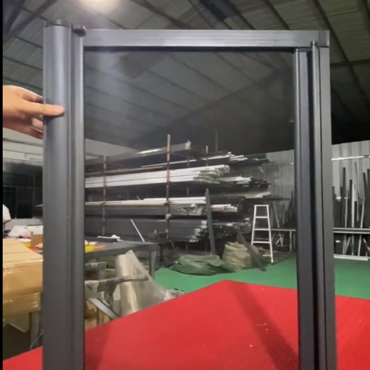 隐形卷筒式纱窗伸缩高清自动回卷高透网纱门可拆洗防猫金刚网