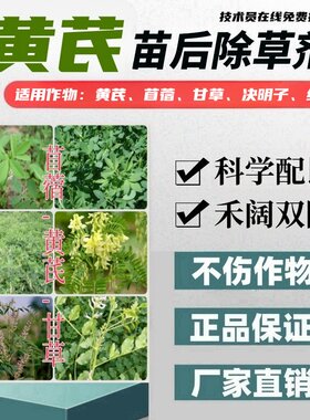 黄芪苜蓿甘草除草剂禾阔双除基地