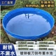 天热销镀锌板帆布鱼池蓄水池全套加厚型防锈耐用户外果园水池可制