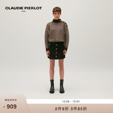 CLAUDIE PIERLOT Outlets女装绵羊毛混纺高领针织衫CFPPU00952