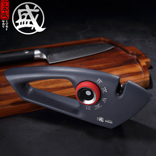 三本盛多功能磨刀神器 磨刀石快速磨刀器手动 家用菜刀厨房易磨刀