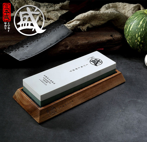 厨房开刃专用双面油石工具磨刀器