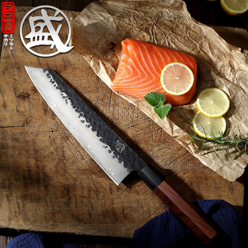 三本盛复合钢高碳日式料理主厨刀