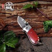 三本盛水果刀便携随身折叠快递刀钥匙刀家用削皮刀小刀子户外刀具