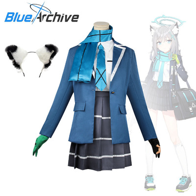 蔚蓝档案BlueArchive砂狼白子cos服砂狼城子cosplay角色动漫服
