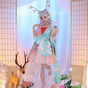 凌拓王者荣耀cos服瑶遇见神鹿瑶妹cosplay女装二次元动漫服女套装