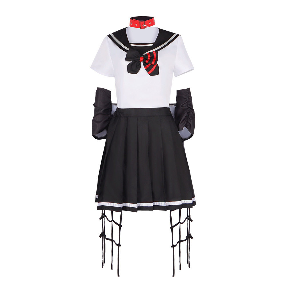 亡骸游戏cos服四乃山波尔卡琦宫美咲角色扮演cosplay万圣节舞台服