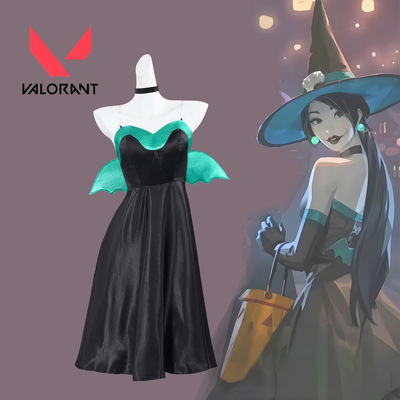 万圣节服装瓦洛兰特贤者无畏契约sage贤者奶妈万圣节cos服女H079