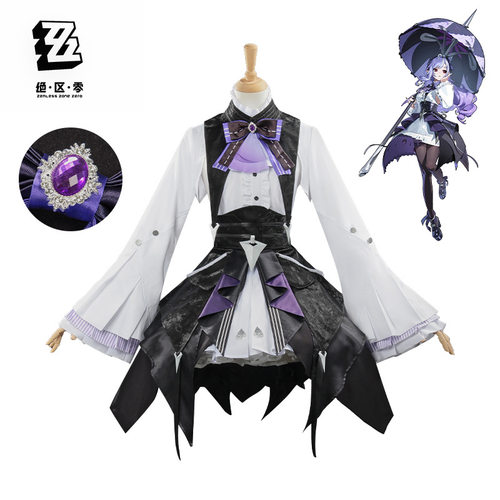 绝区零cos服吸血鬼少女薇薇安cosplay女装二次元服装全套鞋子假发