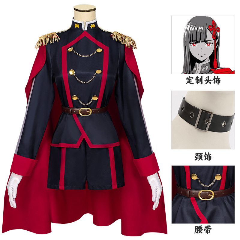 魔都精兵的奴隶cos服山城恋出云天花羽前京香东日万凛cosplay服装