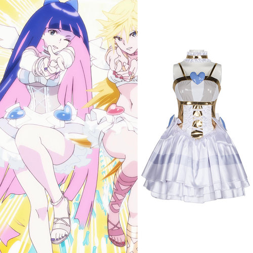 吊带袜天使cos服PantyStocking潘迪史朵巾P姐S妹cosplay漫展服装