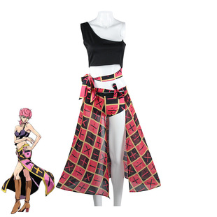 JOJO特里休动漫cos服夏季泳装同款分体cosplay服装温泉游泳衣