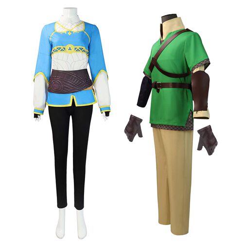 塞尔达传说cosplay服装王国之泪塞尔达公主林克精灵cos服装工厂