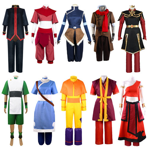 降世神通最后的气宗cos服祖寇王子卡塔拉cosplay万圣节舞台服装