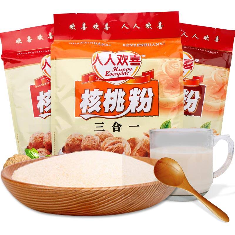 人人欢喜高钙型核桃粉720g袋成人中老年高钙营养冲饮早餐美味食品,咖啡/麦片/冲饮,水果/坚果混合麦片,淘宝优惠券,粉丝福利购,淘宝优惠卷