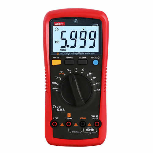 2000V真有效值数字万用表优利德