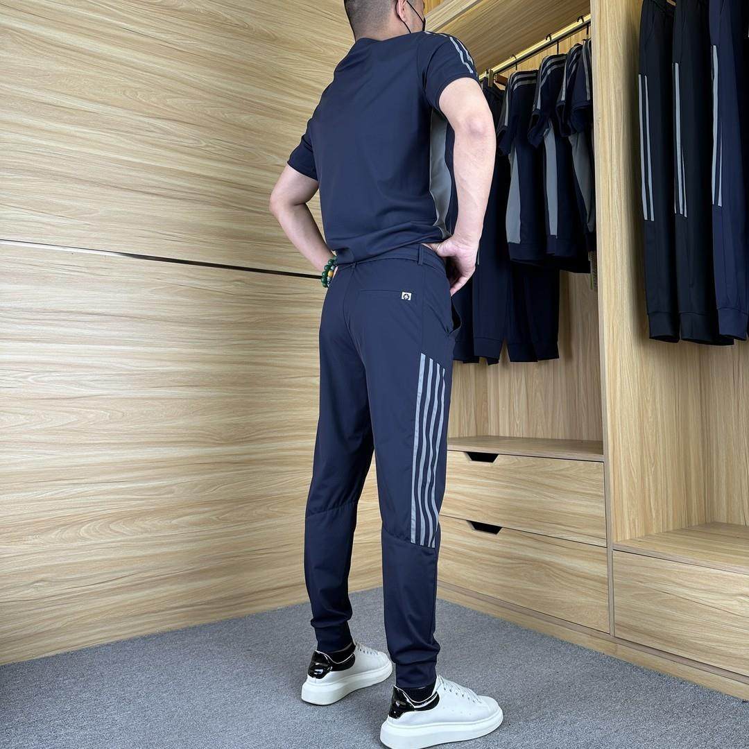 西乔男装店A01夏季高弹冰丝空调套装男休闲套装透气户外运动套装,男装,休闲裤,淘宝优惠券,粉丝福利购,淘宝优惠卷