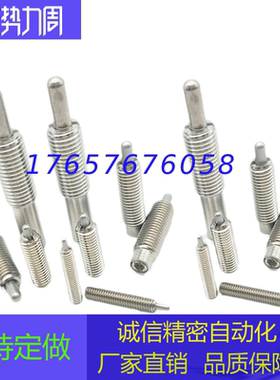 不锈钢弹簧柱塞 重载PJLSW/PJLW/PJHW10 12 16-5 10 15 20 30