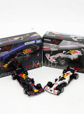 TOMY多美卡合金玩具小汽车模型电影版 红牛赛车队本田RB16B N0.33