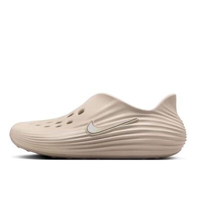Nike ReactX Rejuven8 简约 包头 一脚蹬 中跟 洞洞鞋 凉鞋