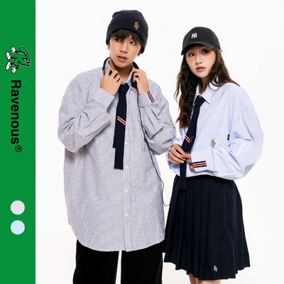 学院风长袖刺绣RAVENOUS