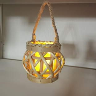 古风灯笼汉服手持物拍照道具复古灯笼编织手拿道具灯笼古风手提