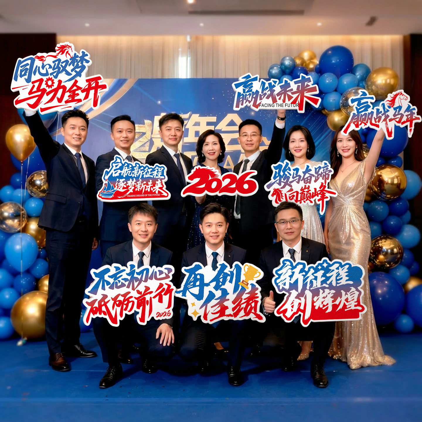 2026马年手举牌公司团建户外聚会活动kt板手持拍照氛围感打卡道具,节庆用品/礼品,节日装扮用品,淘宝优惠券,粉丝福利购,淘宝优惠卷