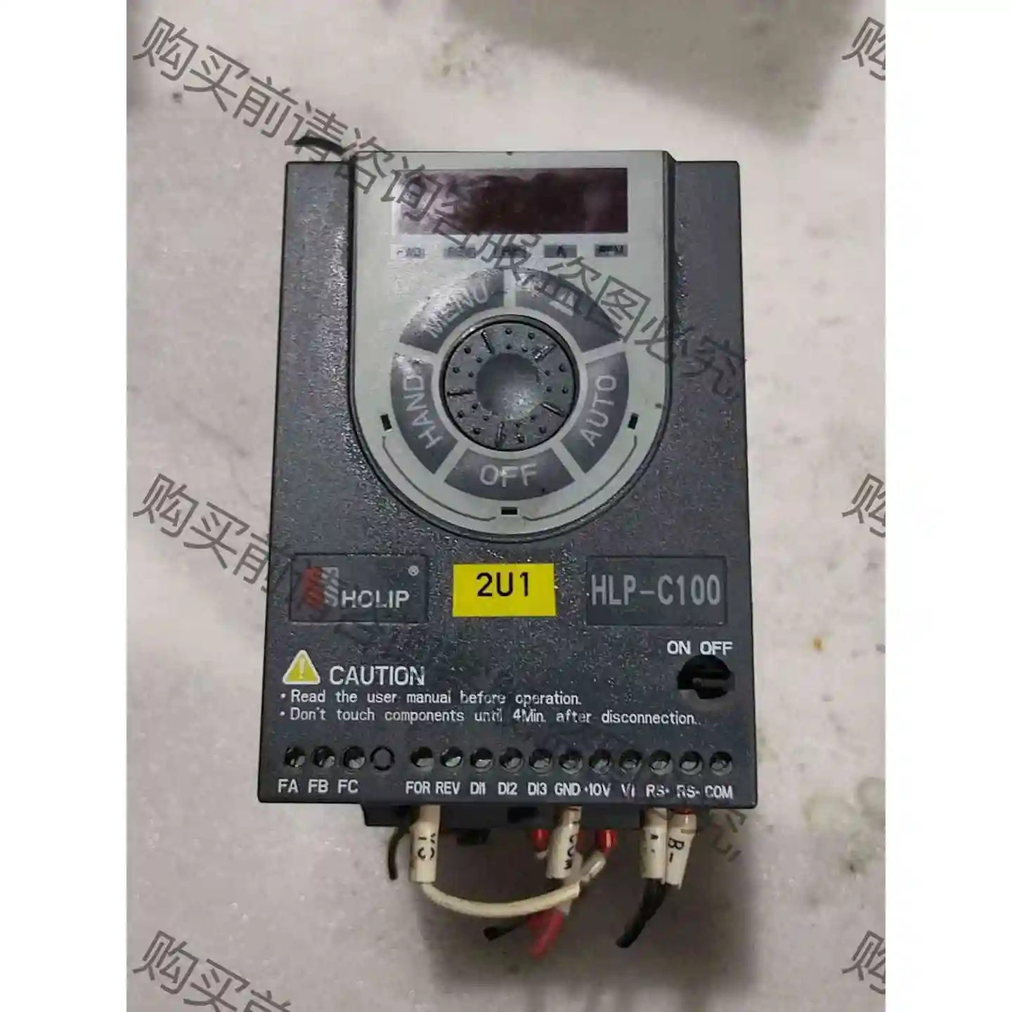 变频器HLP-C1000D7521P20XXX1CX0BXX 议价产品 原装拆机功能完好