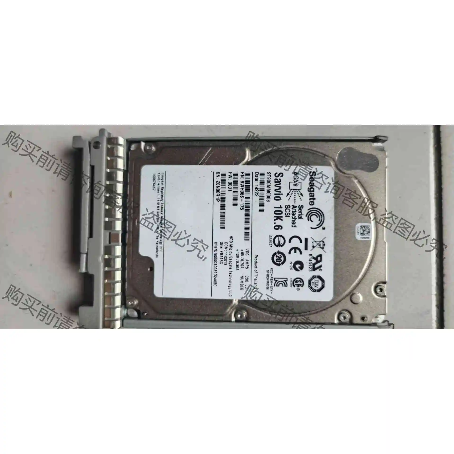 思科900G SAS 10K 2.5寸 UCS-HDD900 议价产品 原装拆机功能完好