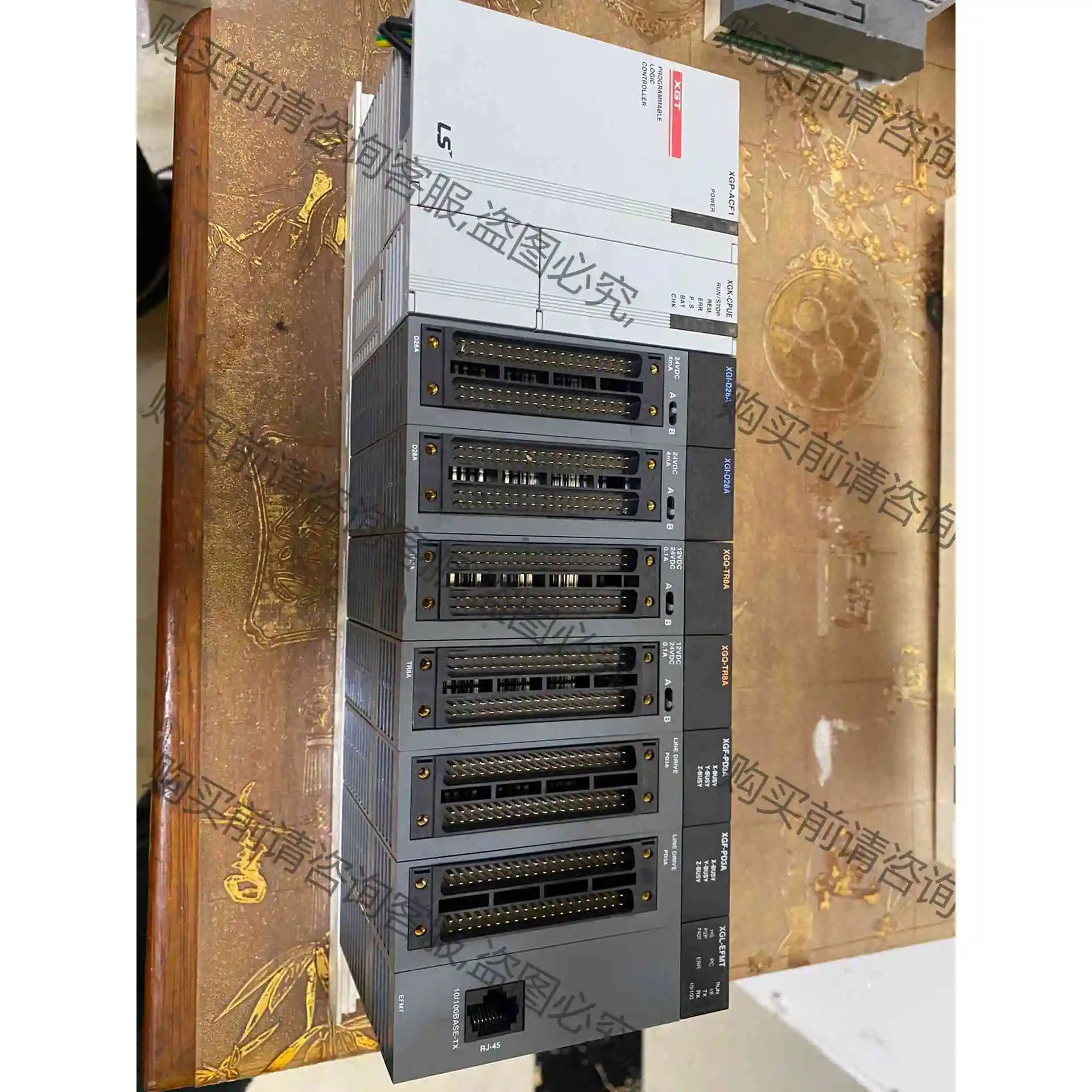 XGP-ACF1 XGK-CPUE XGI-D28A两片 X 议价产品 原装拆机功能完好