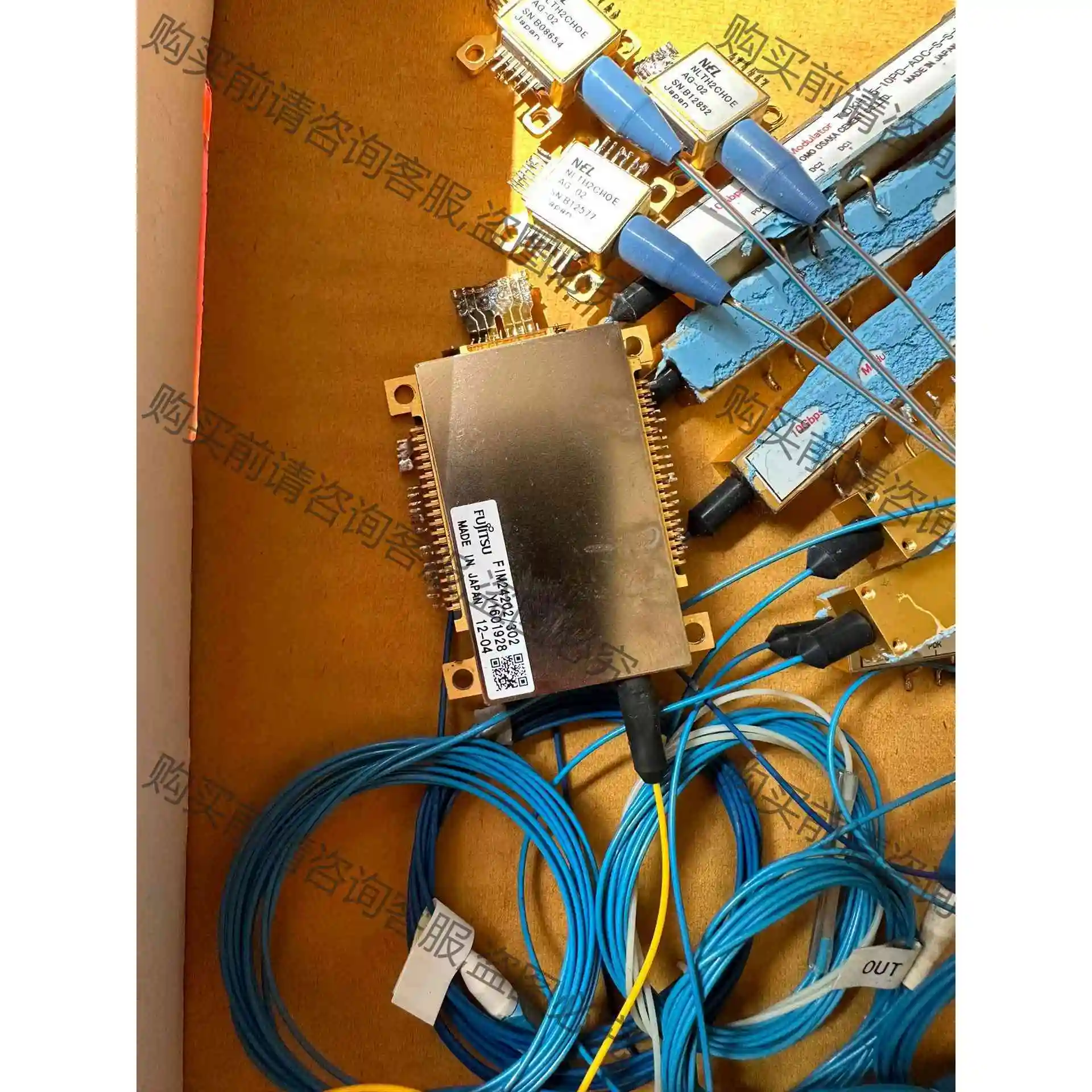 40Gbps DQPSK集成接收器，Fujitsu FIM2 议价产品 原装拆机功能完