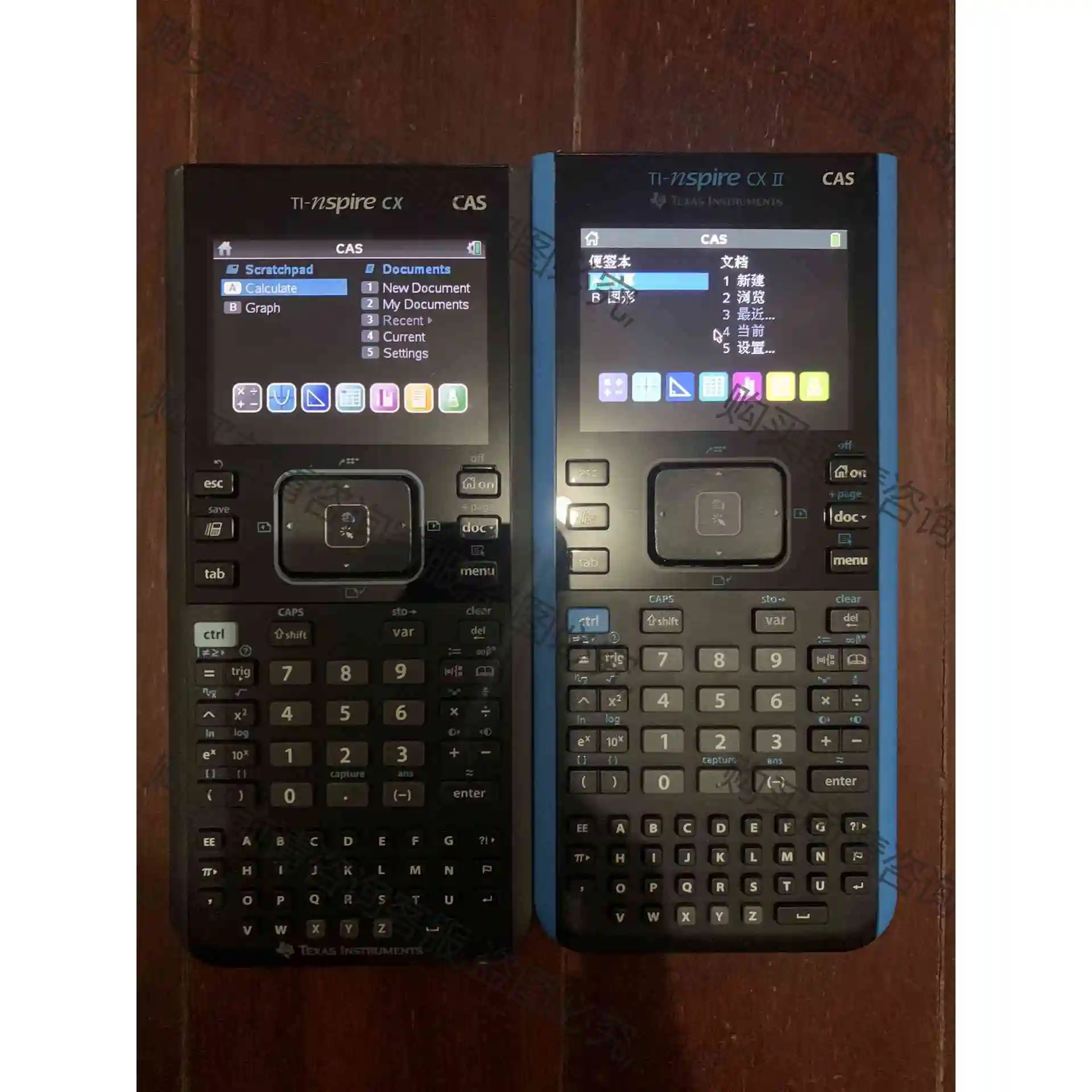 Ti nspire cx ii cas 德州计算器 AP，I 议价产品 原装拆机功能完