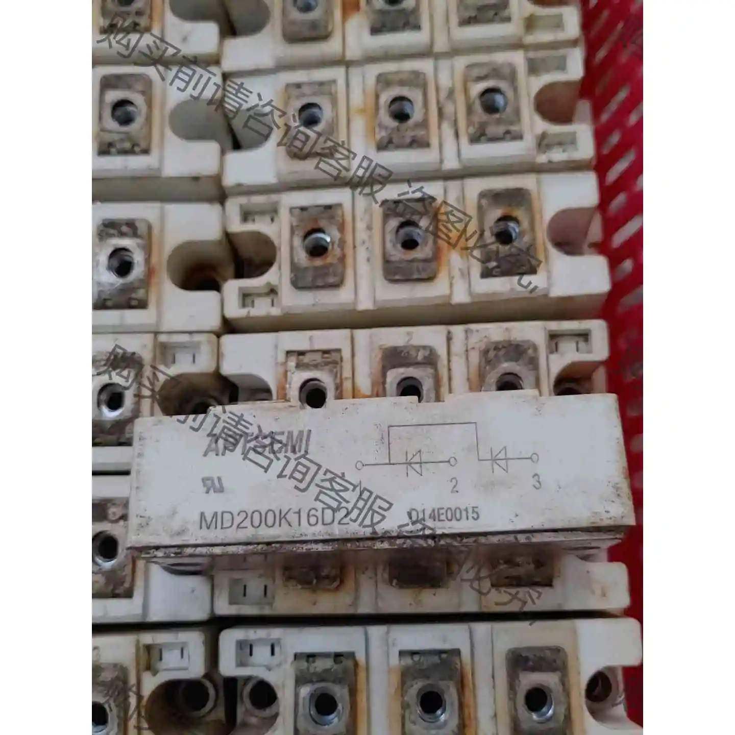 MD200K16D2整流二极管模块 议价产品 原装拆机功能完好