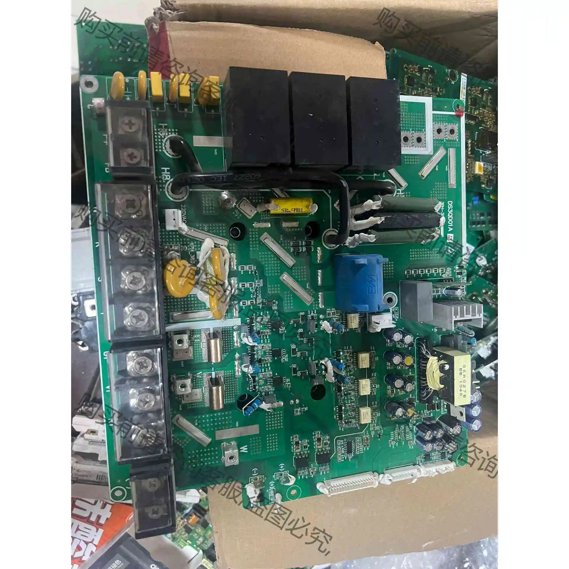 众辰37KW变频器驱动板DS3QD01A 议价产品 原装拆机功能完好