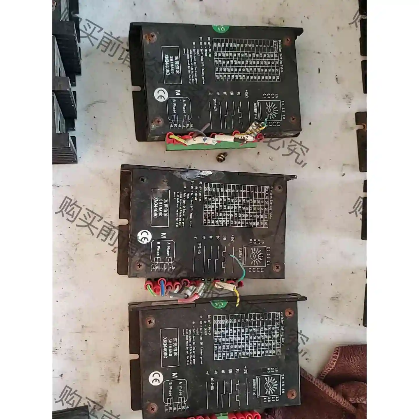 信浓 信浓XNQ440MC步进电机驱动器，功能完好，实物拍摄 议价产品