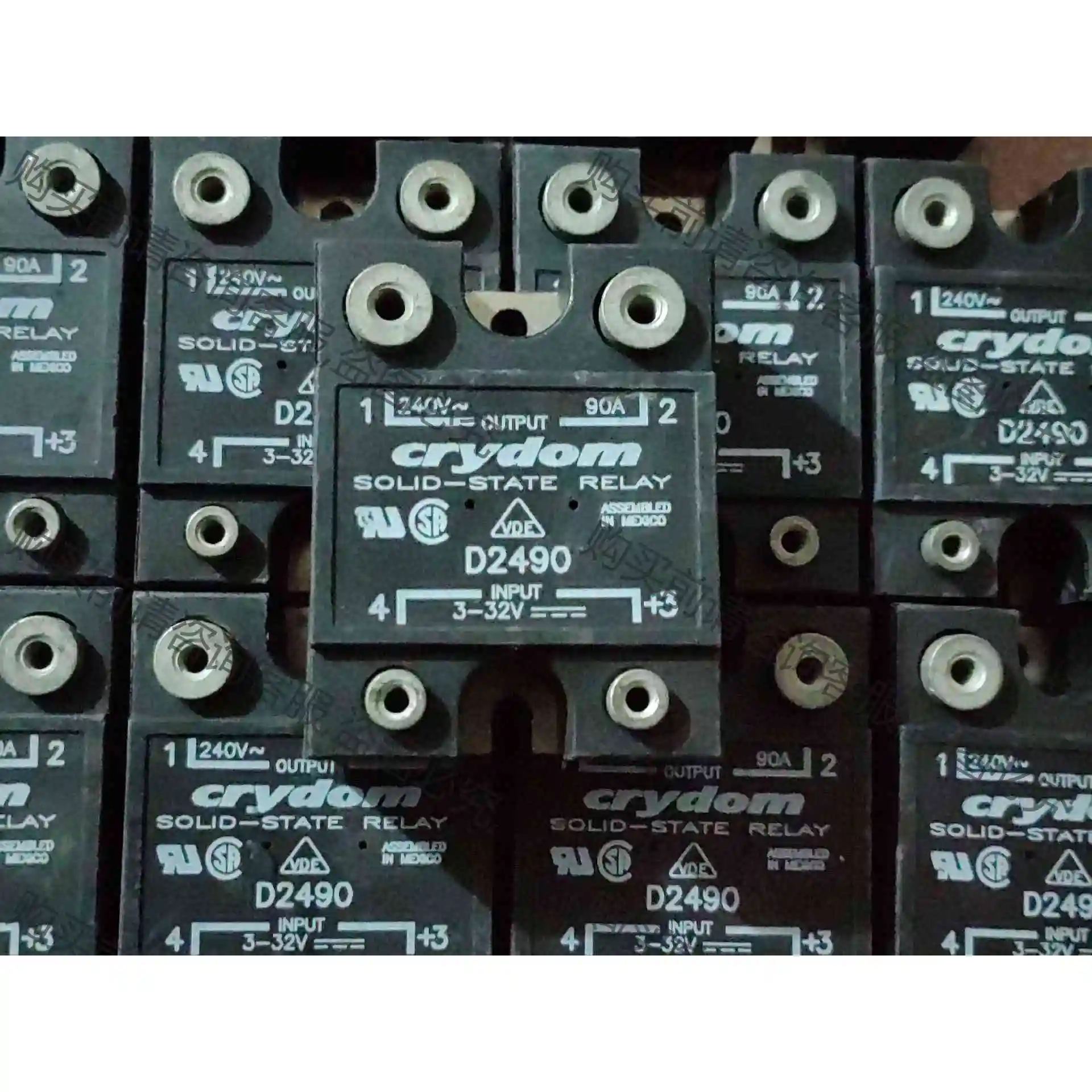 D2490，快达固态继电器，原装拆机，包上机！ 议价产品 原装拆机