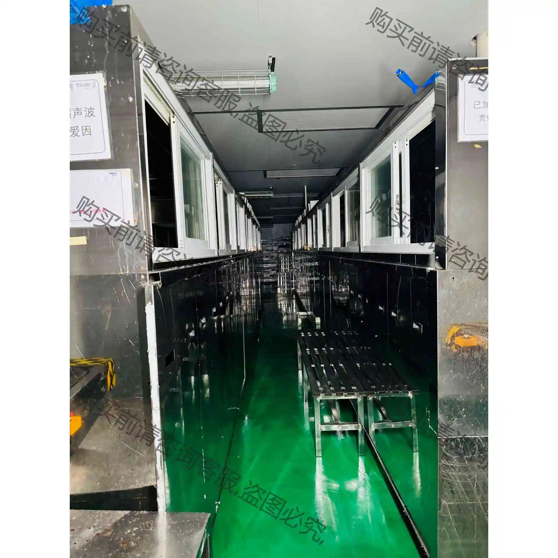 工厂在位处理14槽全自动超声波清洗机，2018年机器，成色非 议价