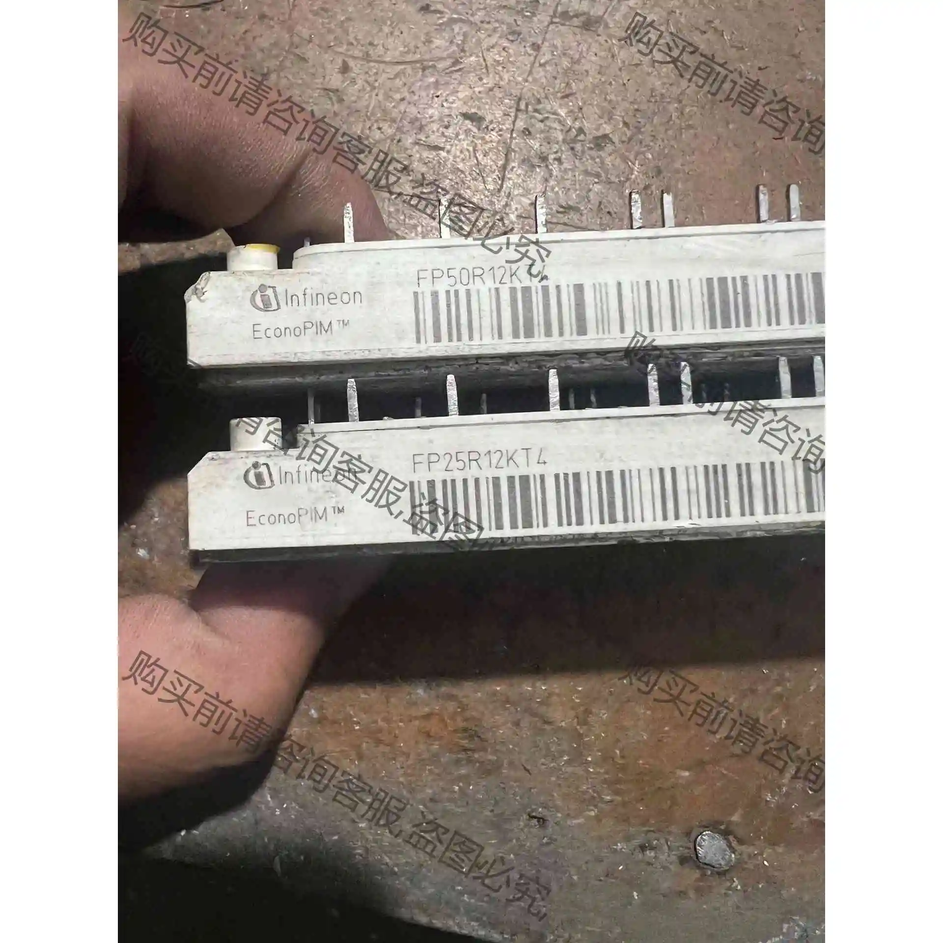 FP50R12KT4，FP25R12KT4，温控剪脚，功能包 议价产品 原装拆机功