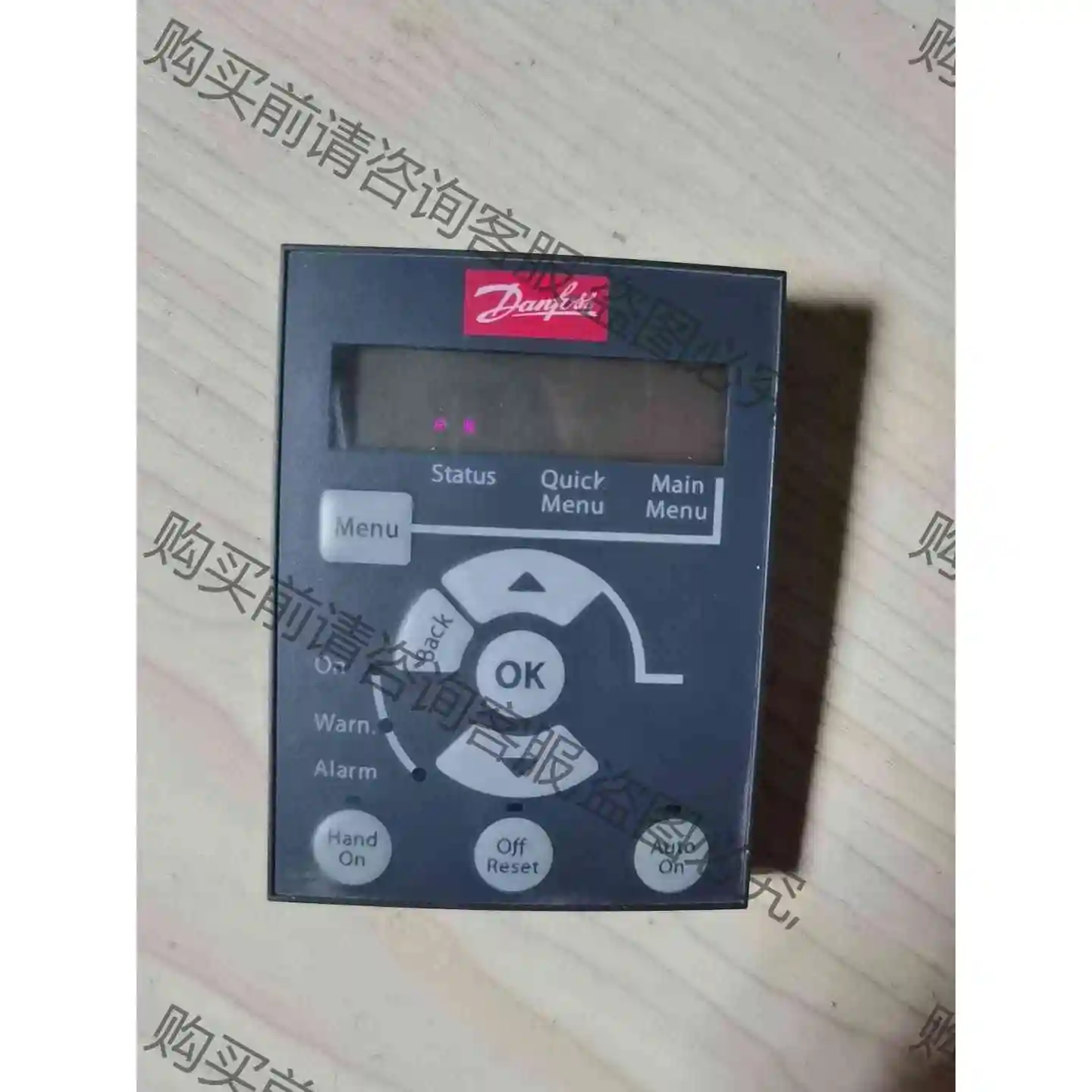 丹佛斯变频器面板132B0100 LCP11好机拆下，实拍 议价产品 原装拆