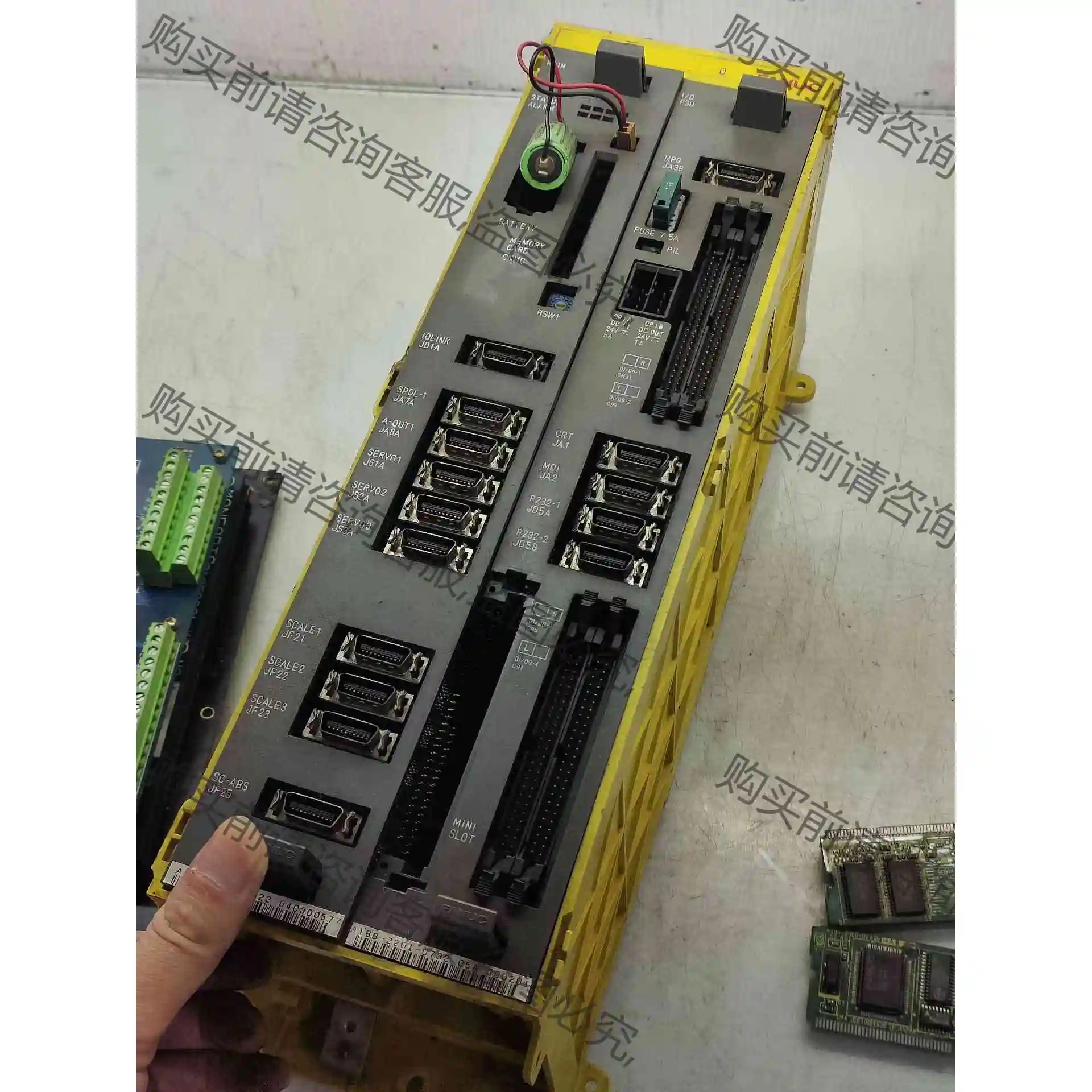 A02B-0177-B501发那科20-FA系统主机功能包好 议价产品 原装拆机