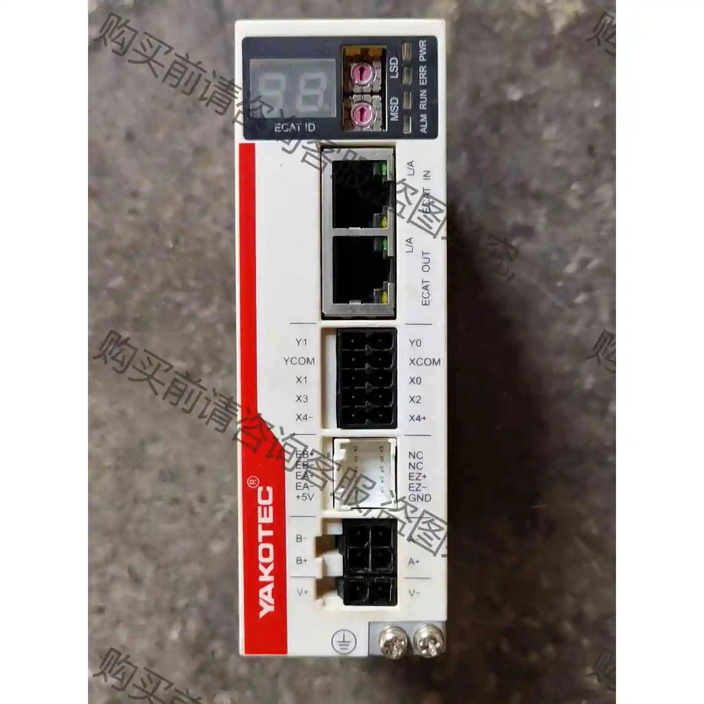 研控EtherCAT总线驱动器MS-Mini3E ，实物拍摄 议价产品 原装拆机