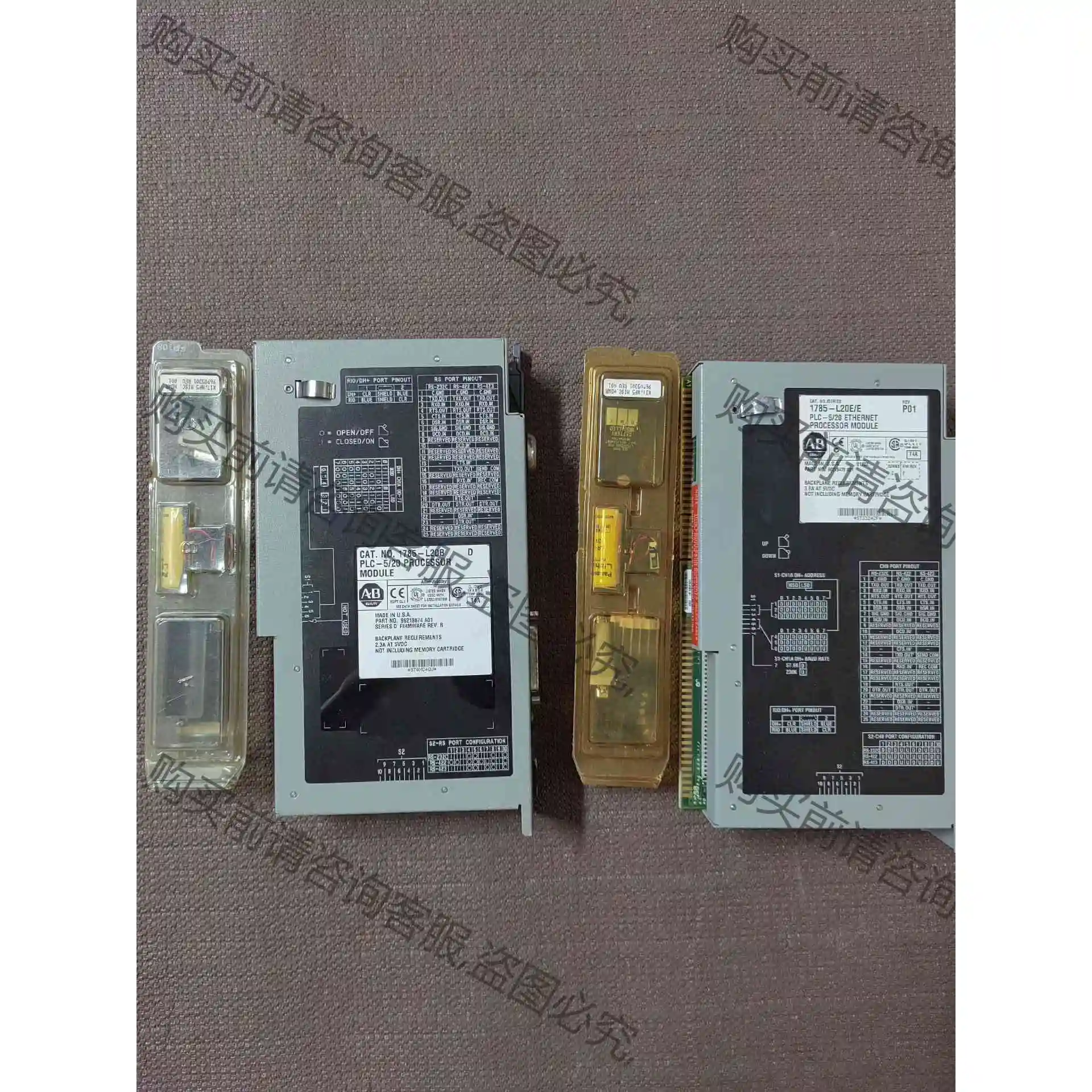 AB罗克韦erPLC, 1785-L20B/D 1785-L 议价产品 原装拆机功能完好