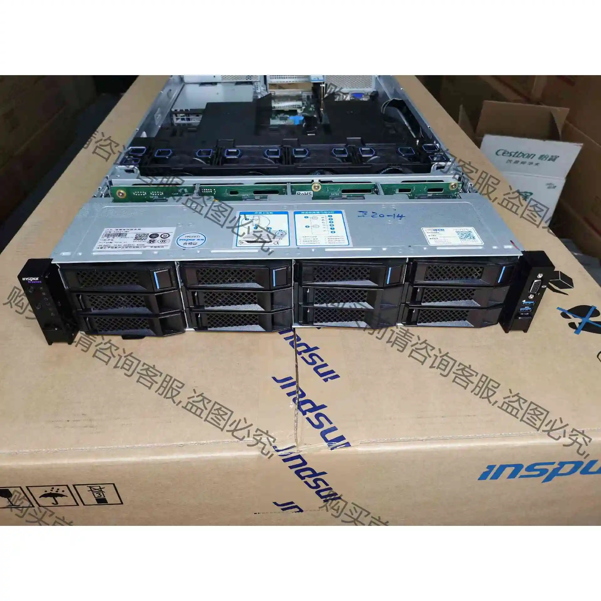 浪潮5212 M5，3.5寸12盘，双散，双电800瓦，代一 议价产品 原装