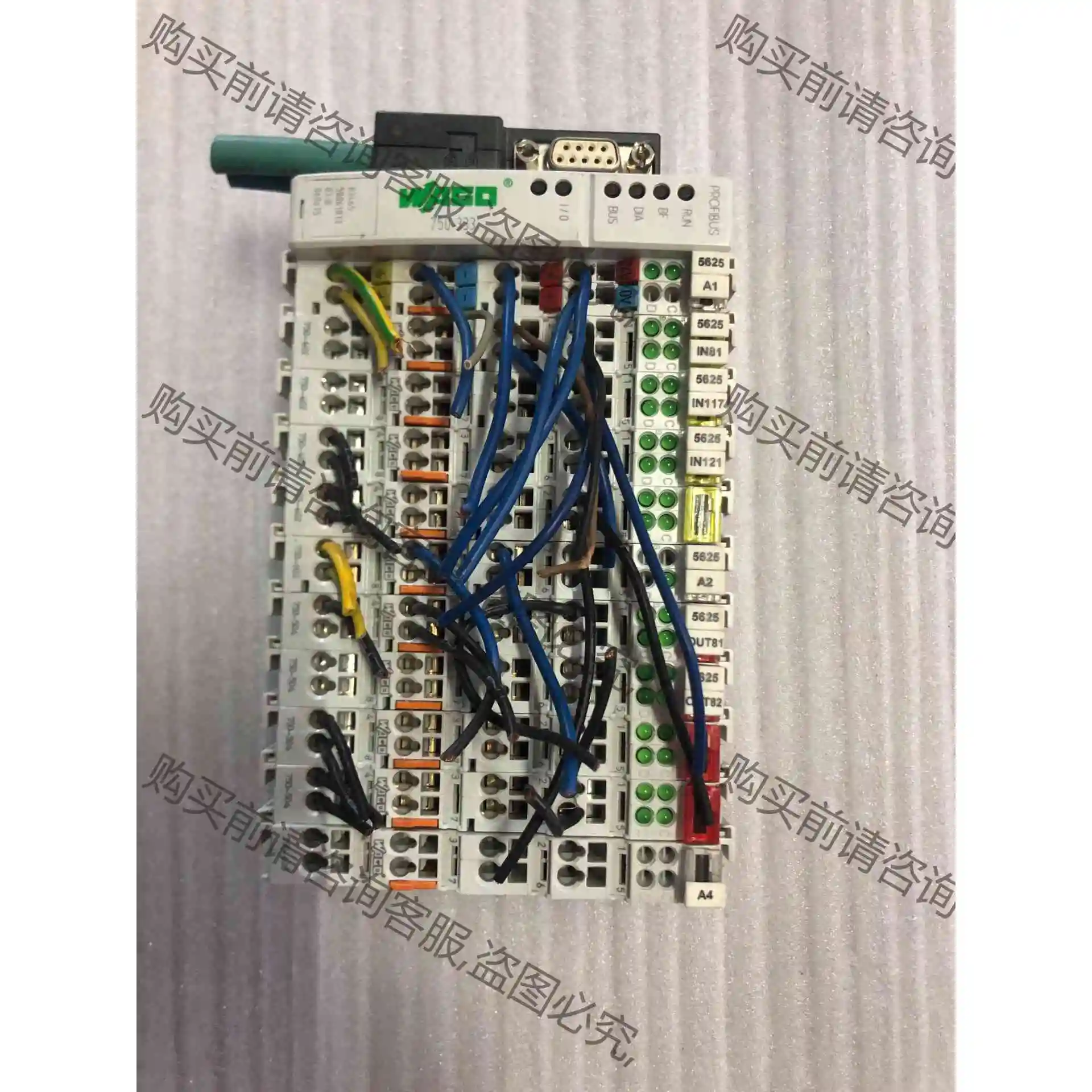 德国万可WAGO总线模块 750-333 1个 议价产品 原装拆机功能完好