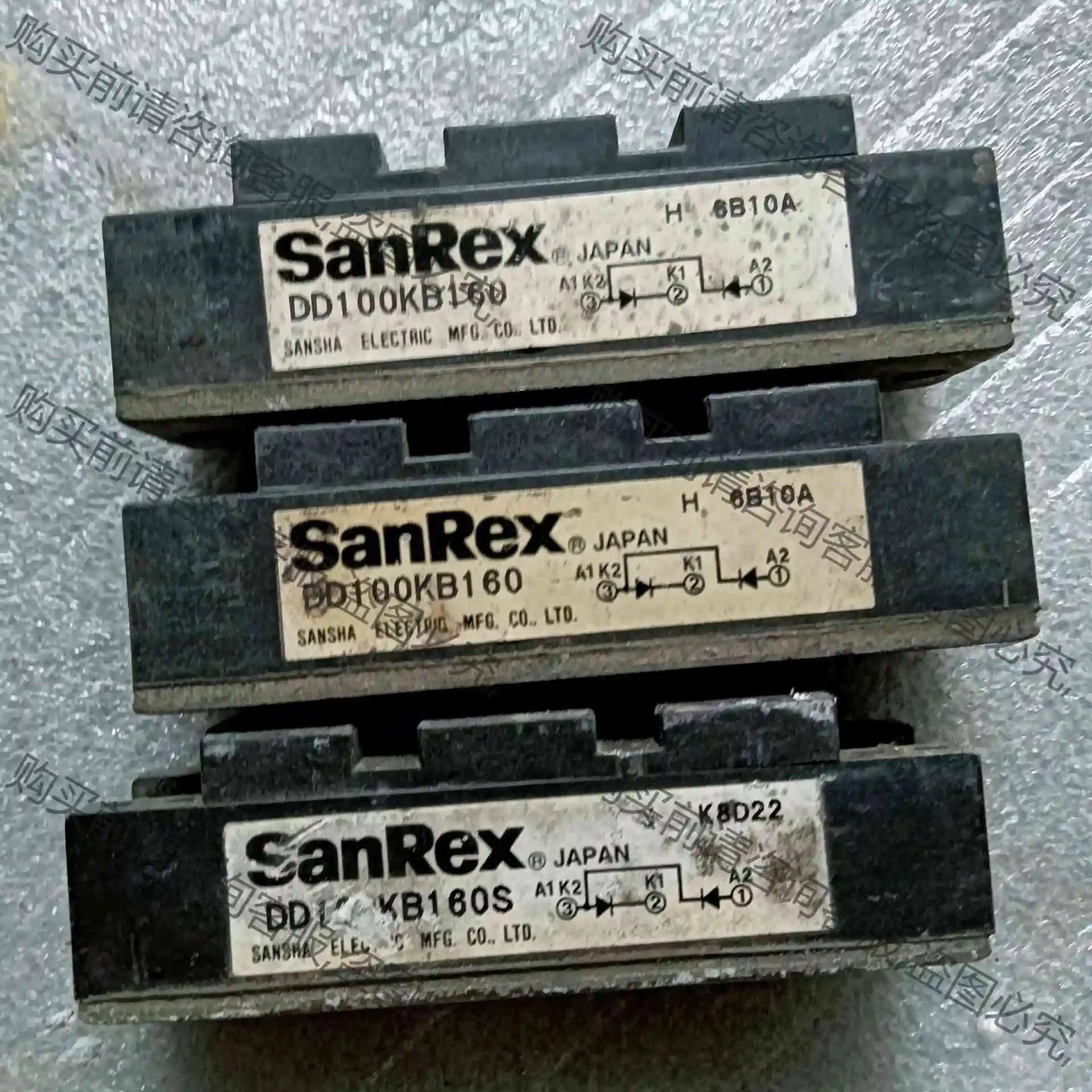 DD100KB160 DD100KB160s DD100 议价产品 原装拆机功能完好